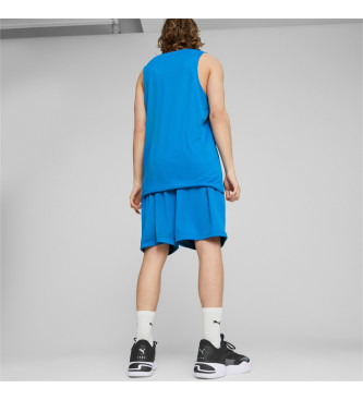 Puma Short Hoops Team Practice bleu