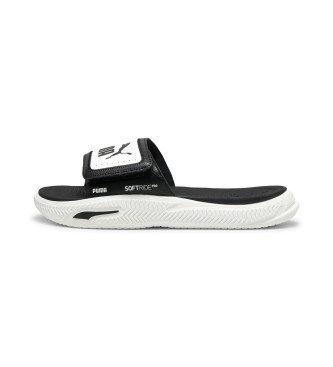 Puma SoftridePro 24 V pantoffels wit, zwart