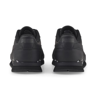 Puma Leather Sneakers ST Runner v3 black