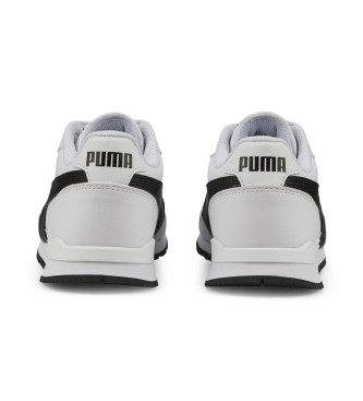 Puma Skórzane sneakersy ST Runner v3 białe
