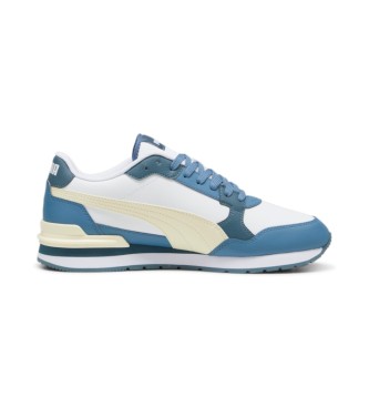 Puma Zapatillas de piel St Runner V4 L blanco, azul