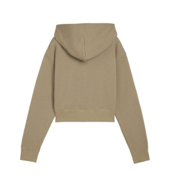 Puma Better Classics Cropped sweatshirt taupe