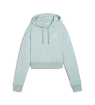 Puma Better Classics Cropped sweatshirt turquoise