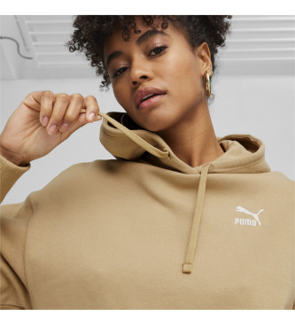 Puma Better Classics Entspanntes beigefarbenes Sweatshirt