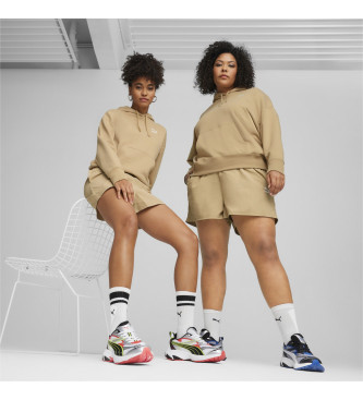 Puma Better Classics Entspanntes beigefarbenes Sweatshirt