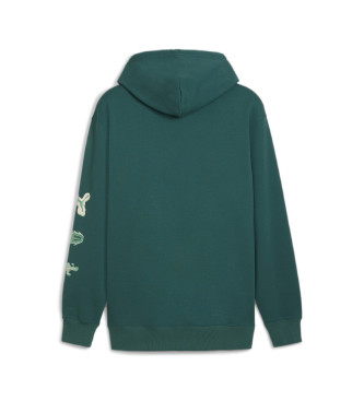 Puma Sweatshirt Classics Merk Love groen