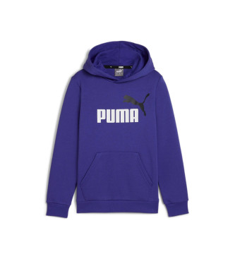 Puma Kapuzenpullover Essentials+ Big Logo blau