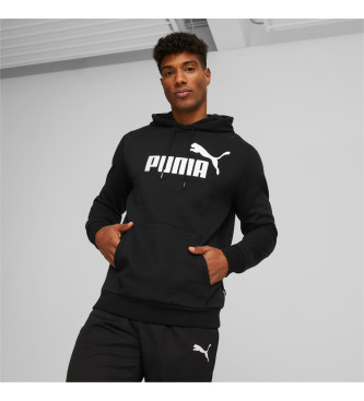 Puma Essentials - Sweat  capuche  gros logo - Noir