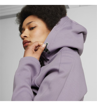 Puma Evostripe lilac zipped hoodie