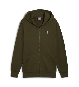 Puma Besser Essentials Sweatshirt mit Reiverschluss grn