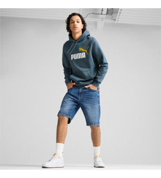 Puma Dvodelna jopa Essentials+ sivo-zelena