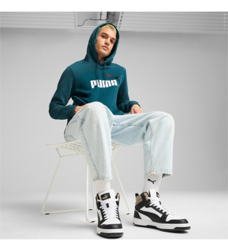 Puma Sweat bicolore Essentials+ vert