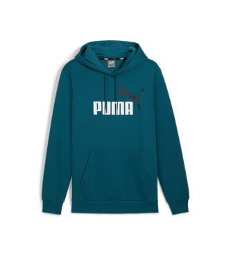 Puma Dwukolorowa bluza Essentials+ zielony