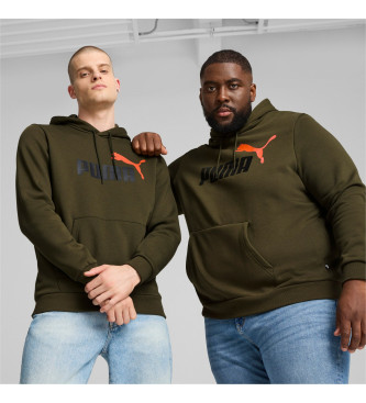 Puma Tweekleurig sweatshirt Essentials+ groen