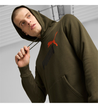 Puma Tweekleurig sweatshirt Essentials+ groen