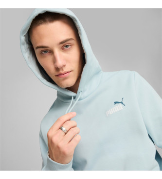 Puma Sweatshirt Ess+ 2 Col Small Log turquoise