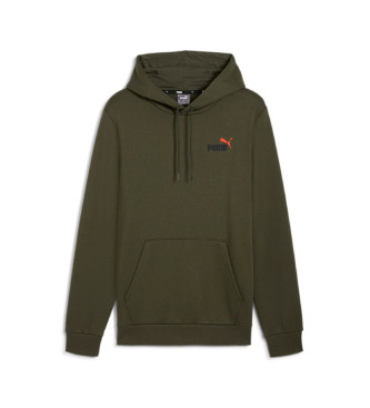 Puma Sudadera Ess+ 2 Col Small Log verde