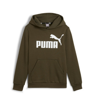 Puma Felpa verde Ess Big Logo