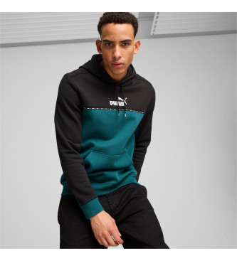 Puma Sweat Ess Block X Tape Hoo vert