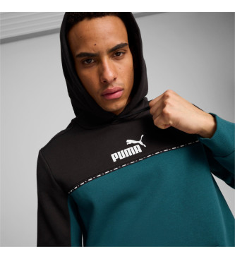 Puma Sweat Ess Block X Tape Hoo vert