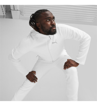 Puma Evostripe Full-Zip Sweatshirt white