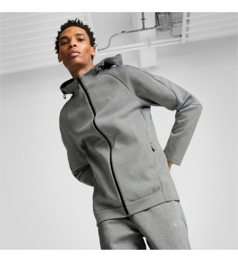 Puma Evostripe Full-Zip Sweatshirt grey