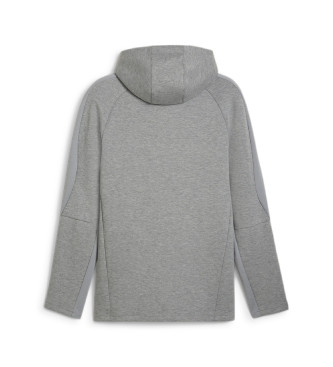 Puma Evostripe Sweatshirt met Volledig Ritssluiting grijs