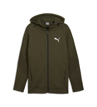 Puma Sweatshirt Evostripe Full-Zip H verde