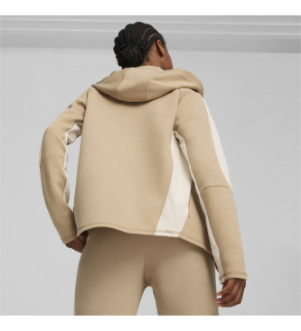 Puma Sweatshirt Evostripe Fz taupe