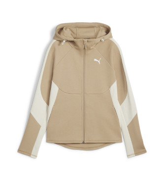 Puma Sweatshirt Evostripe Fz taupe