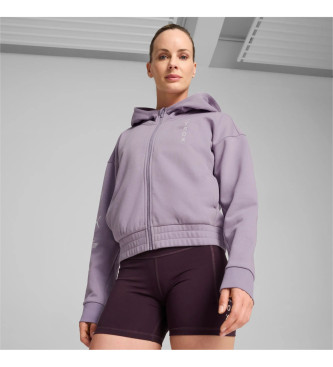 Puma Felpa con zip lilla Hyrox Favorite