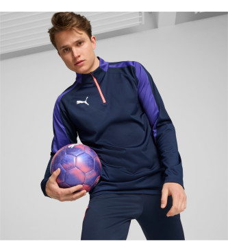 Puma Sweatshirt Individualliga 1/4 Z navy