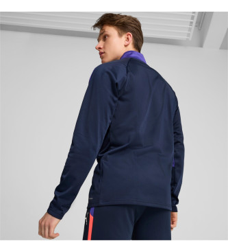 Puma Bluza Individualliga 1/4 Z navy