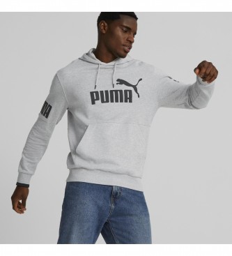 Puma Sweatshirt Power Colorbloc Grey
