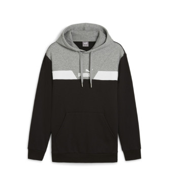 Puma Sweatshirt Power Colorbloc schwarz