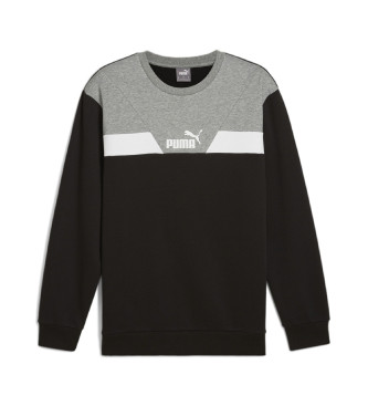 Puma Sweatshirt Power Colorbloc svart