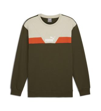 Puma Sweatshirt Power Colorbloc verde