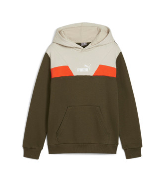 Puma Sweatshirt Power Colorbloc vert