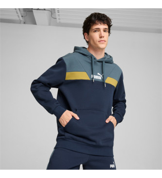 Puma Sweatshirt Power Colorblock azul-marinho