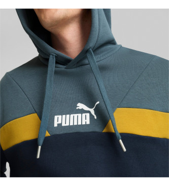 Puma Sweatshirt Power Colorblock marinbl