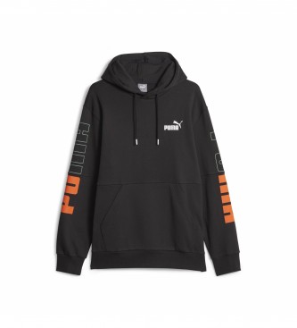Puma Sweatshirt Power Colorblock noir