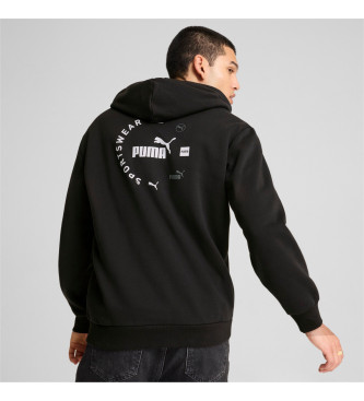 Puma Sweatshirt Power Graphic F schwarz