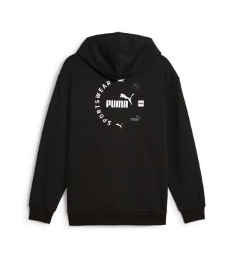 Puma Sudadera Power Graphic F negro