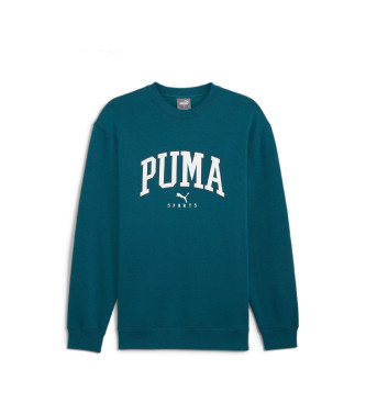 Puma Bluza Squad Crew FL zielona