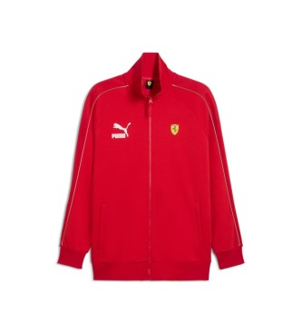 Puma Ferrari Race Iconic majica s kratkimi rokavi rdeča