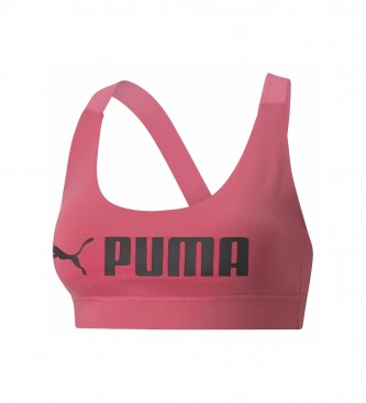 Puma Soutien de impacto médio rosa