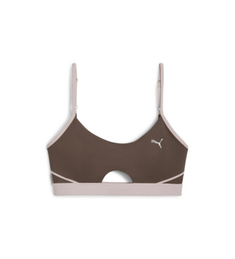 Puma Brązowy biustonosz Move Ultrabare Sculp Bra