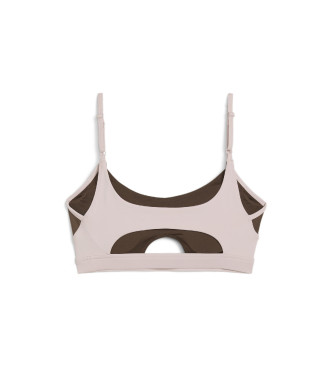 Puma Brązowy biustonosz Move Ultrabare Sculp Bra