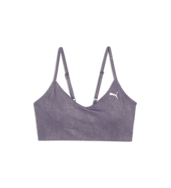 Puma Studio Move Yogini Reggiseno Nero lilla