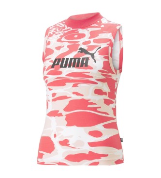 Puma Koszulka Summer Splash w kolorze różowym 
